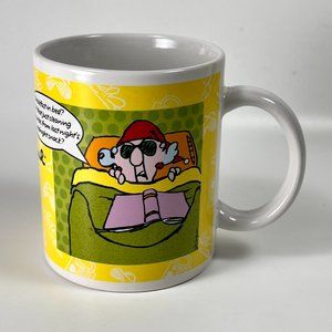 Hallmark Maxine Coffee Cup Mug Multicolor Ceramic Humor Gourmet Gift Replacement